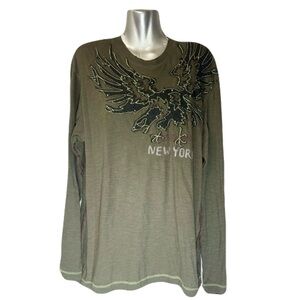 Ecko Unlimited Men's L Long Sleeve Graphic T-Shirt